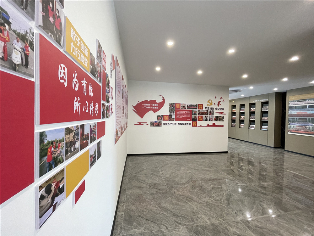 集成墙面十大品牌世纪豪门党建风采